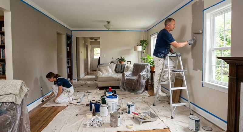 Building Interior Painting in Waco, TX
